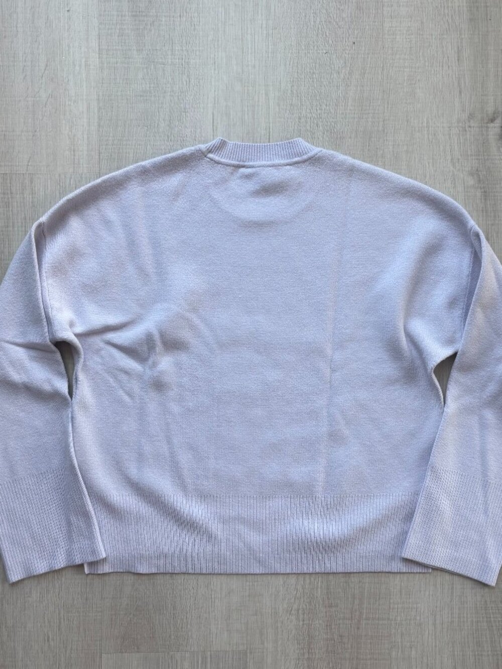 Abercrombie Luxe Loft Long Sleeve Crewneck Sweater - Women XS - Purple - Picture 2 of 3